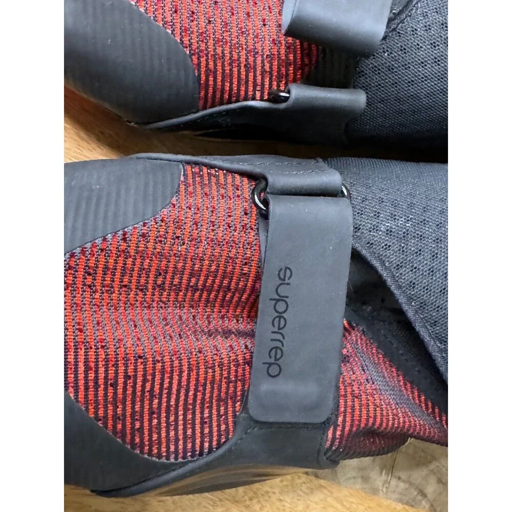 Nike Superrep Cycle Black Red Orange Cycling Shoes CW2191-008 Men Size 8